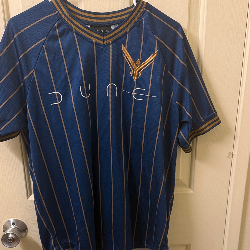 Dune Blue and Gold Men's Jersey